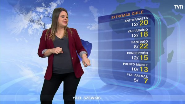 Este lunes siguen las lluvias de O'Higgins a Magallanes
