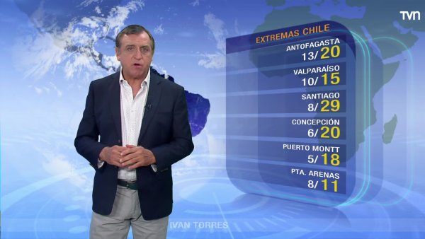 Precipitaciones desde Biobío hasta Magallanes
