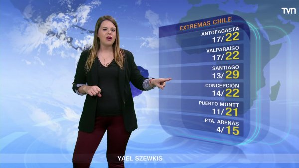 Suben las máximas en el centro
