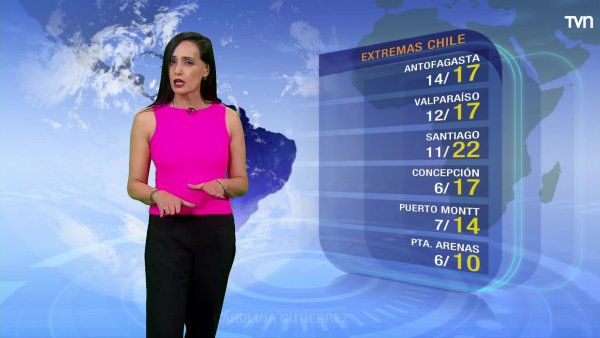Precipitaciones débiles en la zona sur
