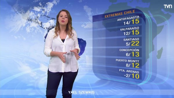 Nubes en la zona central y bajan las temperaturas máximas

