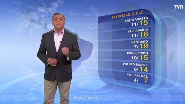 Precipitaciones en Coquimbo y Valparaíso
