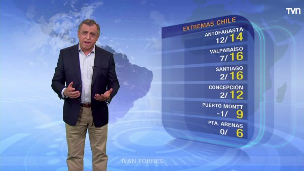 Precipitaciones desde el Maule hasta Magallanes
