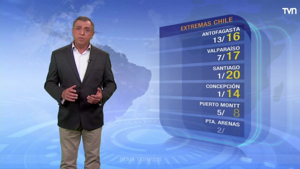 Cielo despejado en gran parte del país y suben las máximas en el sur

