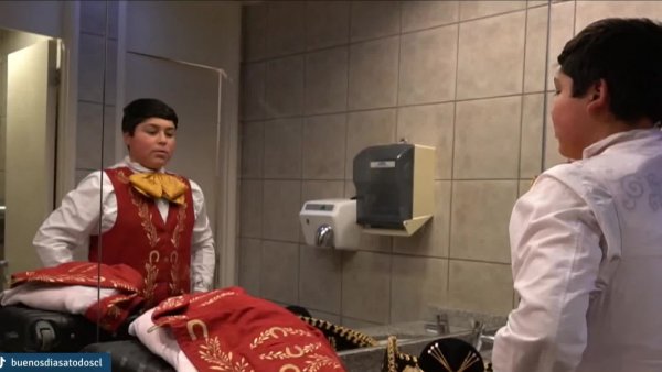 Los niños de "Talento Rojo" se preparan para el "Frente a Frente
