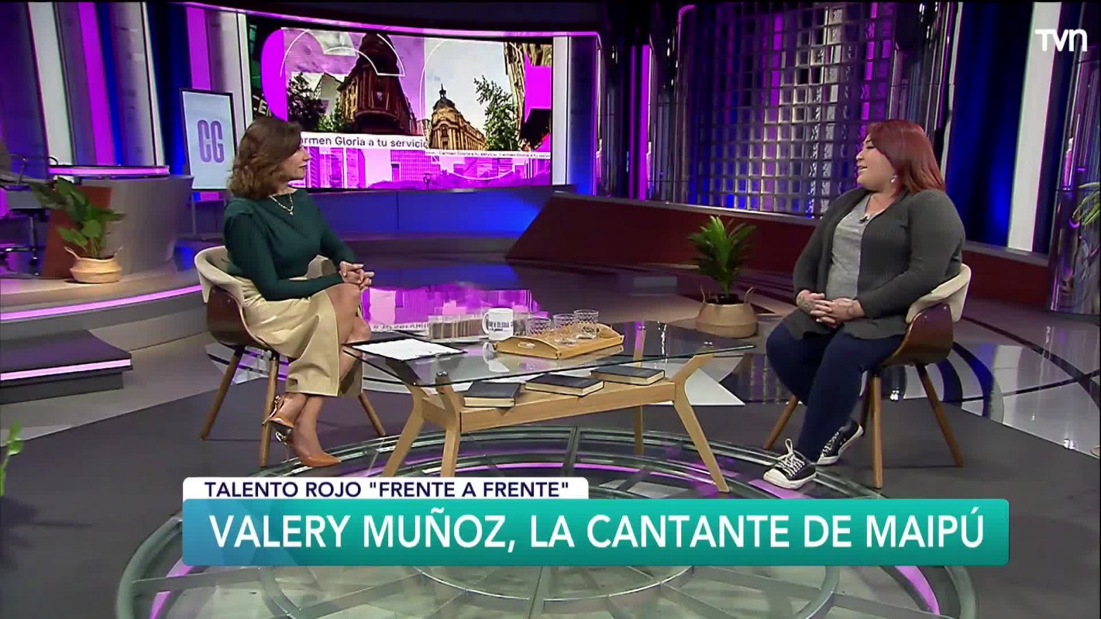 Valery Muñoz, la cantante de Maipú
