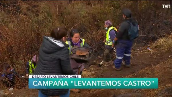 Desafío Levantemos Chile: Damnificados del incendio de Castro
