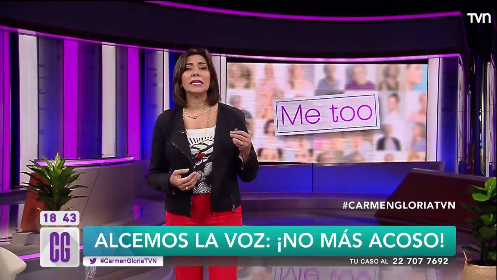 "Yo también fui acosada": Carmen Gloria Arroyo entrega potente mensaje sobre el acoso
