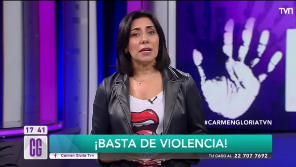 ¡Basta!: Emocionante editorial de Carmen Gloria hablando sobre el femicidio
