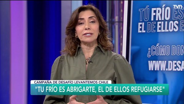 Desafío Levantemos Chile: "Tu frío es abrigarte, el de ellos refugiarse"
