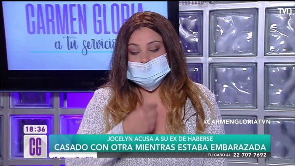 Carmen Gloria lee "mensaje irreproducible" que demandado lleva como prueba de infidelidad
