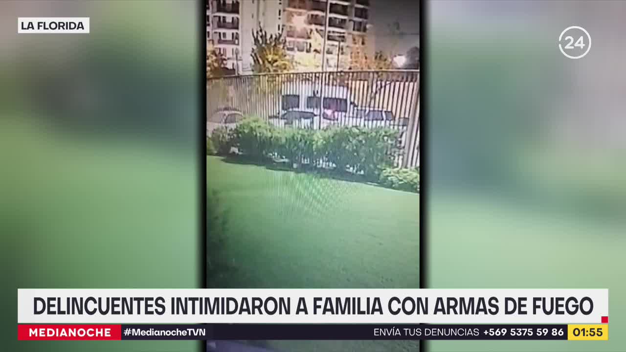 Iban con su bebé de seis meses: pareja fue víctima de violento portonazo en La Florida
