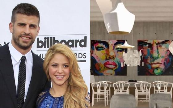 Así es la lujosa mansión que Shakira y Piqué pusieron a la venta en Barcelona
