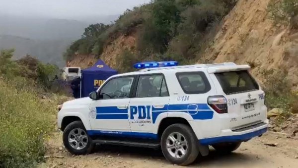 Hallan cuerpo calcinado de una mujer en una quebrada de Quilpué
