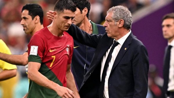 Fernando Santos, DT de Portugal: "¿Si me gustó el gesto de Cristiano Ronaldo? Para nada"
