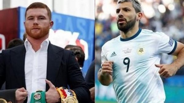 Agüero "le pega" de vuelta a Canelo Álvarez por polémica con Messi: "Queda descalificado"
