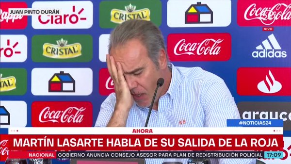 Martín Lasarte reconoció que "no cumplimos" y aseguró que dejar La Roja era "lo mejor"
