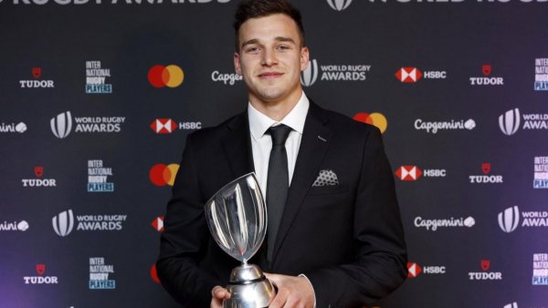 Rodrigo Fernández gana el premio al "Try del año" en los World Rugby 2022
