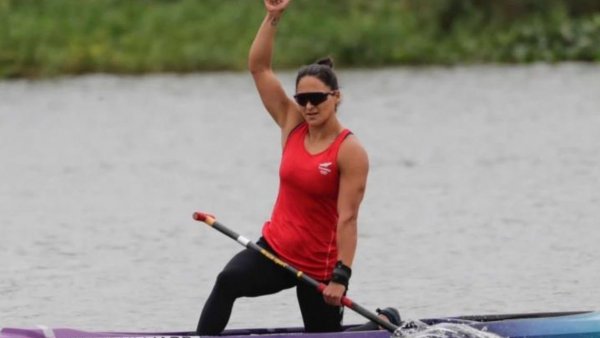 María José Mailliard obtuvo medalla de oro en canotaje en los Juegos Suramericanos
