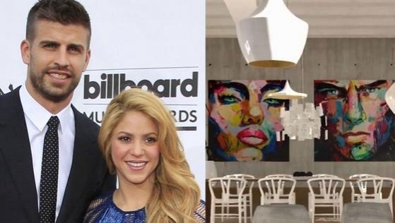 Así es la lujosa mansión que Shakira y Piqué pusieron a la venta en Barcelona
