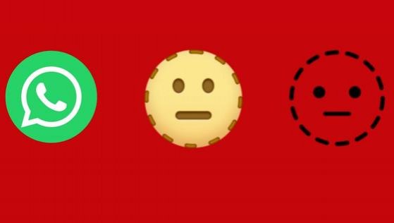 Whatsapp: ¿qué significa el emoji de la cara con líneas punteadas?
