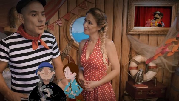 Súbete al gran barco de Caleuchístico y sus amigos en NTV