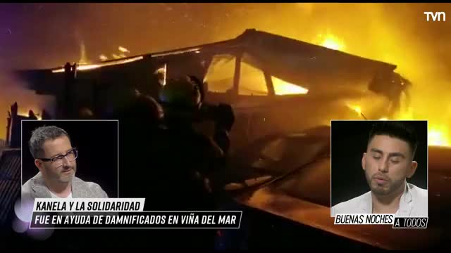 Kanela y la solidaridad: fue en ayuda de damnificados en Viña del Mar
