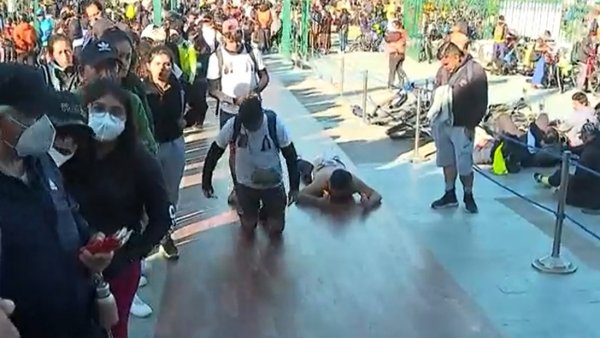 Tomamos el pulso de la peregrinación a Lo Vásquez
