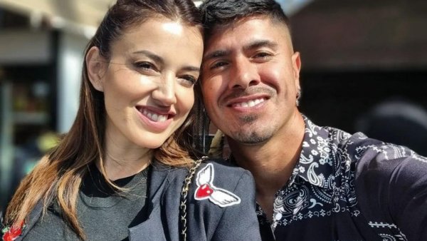 "Por muchas vidas con vos": La romántica dedicatoria de Yamila Reyna a su pololo "Mono" Sánchez
