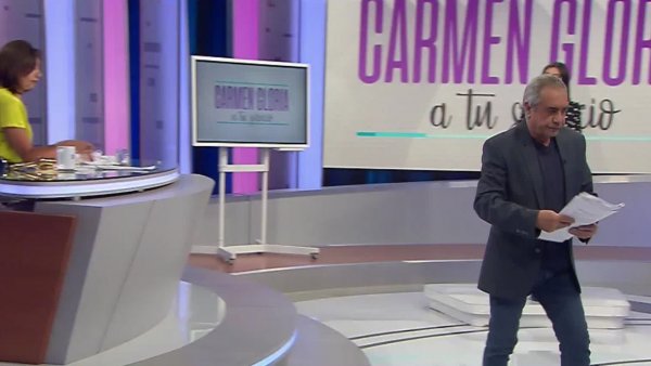 Demandado se retira del estudio: "Terminemos por favor, me quiero ir"
