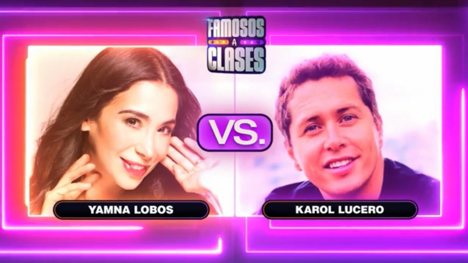 Este viernes en "Famosos a Clases": Yamna Lobos y Karol Lucero
