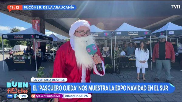 El "Pascuero Ojeda" nos muestra la Expo Navidad en el sur
