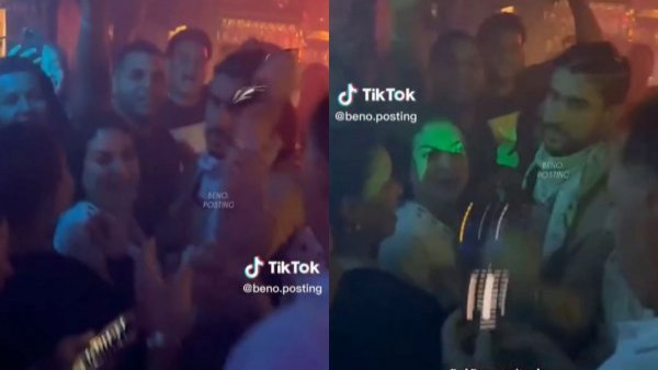 ¿Otra vez?: Bad Bunny sorprendido quitando celulares a fanáticas en discoteca

