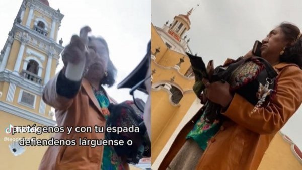 Mujer llama a la policía y lanza agua bendita a pareja gay en México
