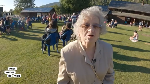 Cine al Aire Libre en el Valle Las Trancas: La emoción de los vecinos en la exhibición de "Gaucho americano"
