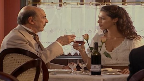 Francesco y Paola enamorados
