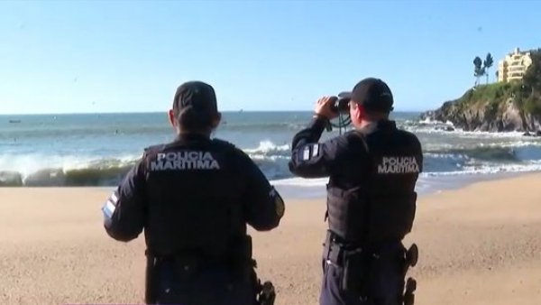 Tragedia en Pingueral: Sigue la intensa búsqueda de padre arrastrado por el mar