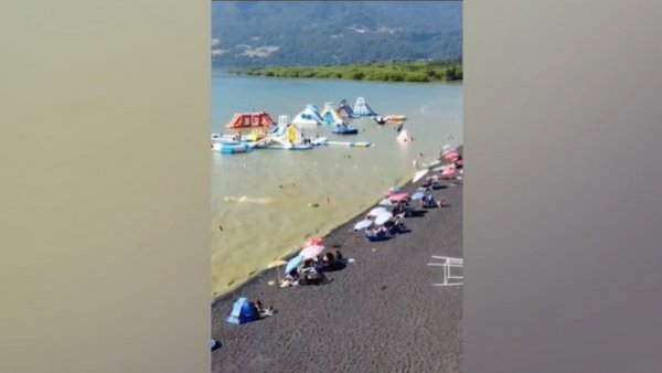 Preocupación en Villarrica por contaminación de su lago y la actividad volcánica
