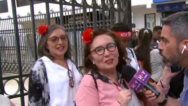 ¡Los primeros en llegar al Patagual para el Festival del Huaso de Olmué!
