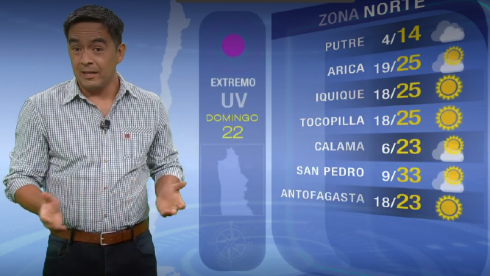 Pronóstico del tiempo: Domingo 22 de enero | TV Tiempo
