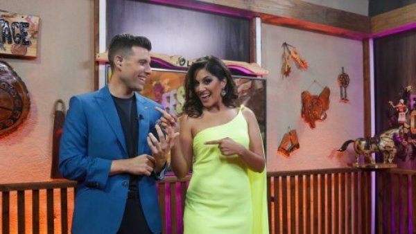 "Se aprende todos los días": El positivo balance de Paulina Alvarado y Esteban Leal en el backstage de Olmué 2023