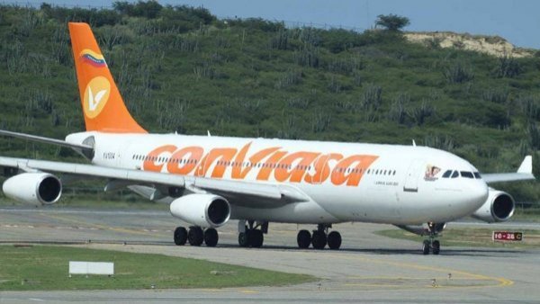 Aerolínea estatal venezolana Conviasa retomaría vuelos a Chile
