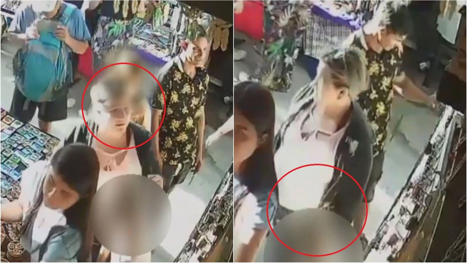 VIDEO | Usan a niña para robar $800 mil en feria de artesanía de Viña del Mar

