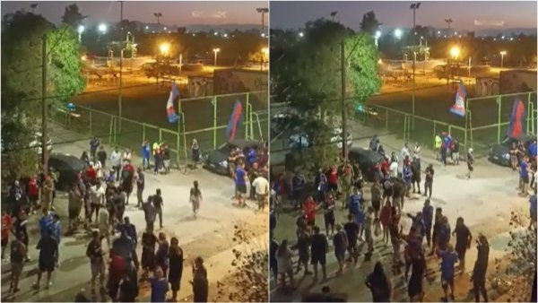 Disparos y fuegos artificiales marcan velorio de sujeto acribillado en Cerrillos
