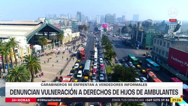 Agreden a Carabineros en Estación Central: actuaban ante posible vulneración de una niña
