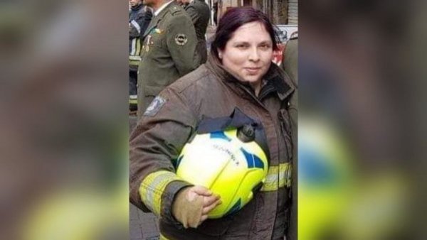 ¿Quién era la Bombera que falleció en el combate a incendios en Santa Juana?
