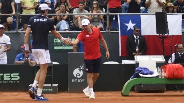 Copa Davis: Nicolás Jarry barre con Bublik y empareja la serie ante Kazajistán
