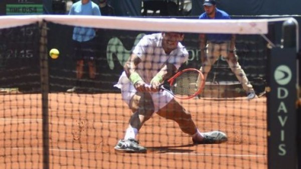Copa Davis: Garin tiene su revancha y cierra la victoria de Chile sobre Kazajistán
