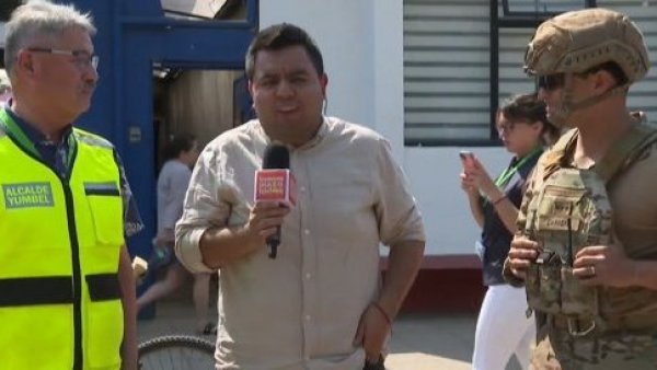 Yumbel agradece y despide a los bomberos que ayudaron en los incendios forestales
