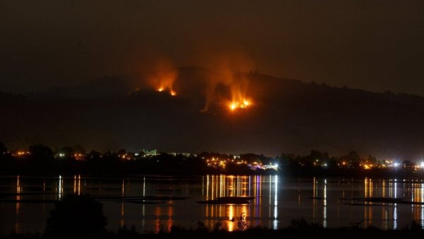 Senapred: 95 incendios en combate y número de fallecidos se mantiene
